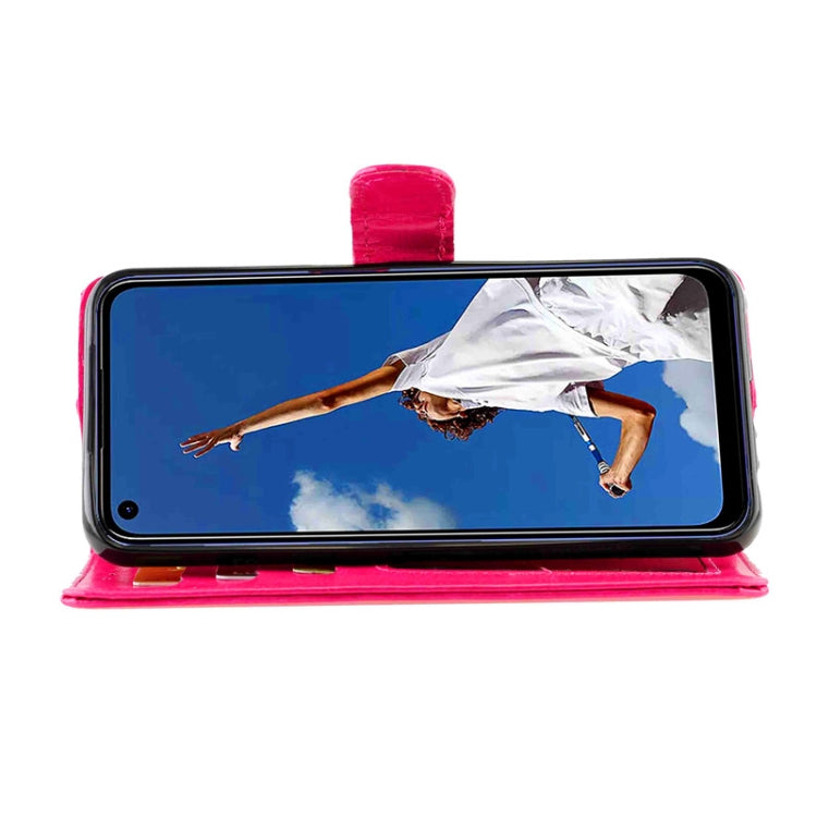 For OPPO A52 Crazy Horse Texture Leather Horizontal Flip Protective Case with Holder & Card Slots & Wallet & Photo Frame