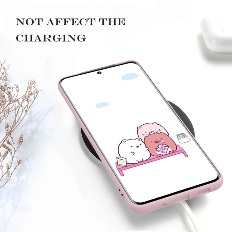 For Samsung Galaxy S20 Ultra Hat-Prince ENKAY ENK-PC0452 2 in 1 Ultra-thin Solid Color TPU Slim Case Soft Cover + 3D Full Screen PET Curved Hot Bending HD Screen Protector Soft Film