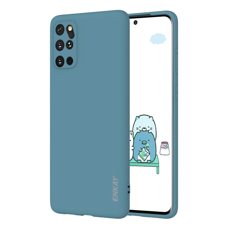 For Samsung Galaxy S20+ Hat-Prince ENKAY ENK-PC0442 2 in 1 Ultra-thin Solid Color TPU Slim Case Soft Cover + 3D Full Screen PET Curved Hot Bending HD Screen Protector Soft Film