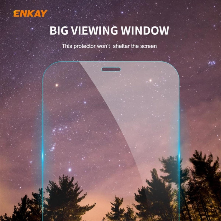 For iPhone 11 Hat-Prince ENKAY ENK-PC0372 2 in 1 Ultra-thin Solid Color TPU Slim Case Soft Cover + 0.26mm 9H 2.5D Tempered Glass Protector Film