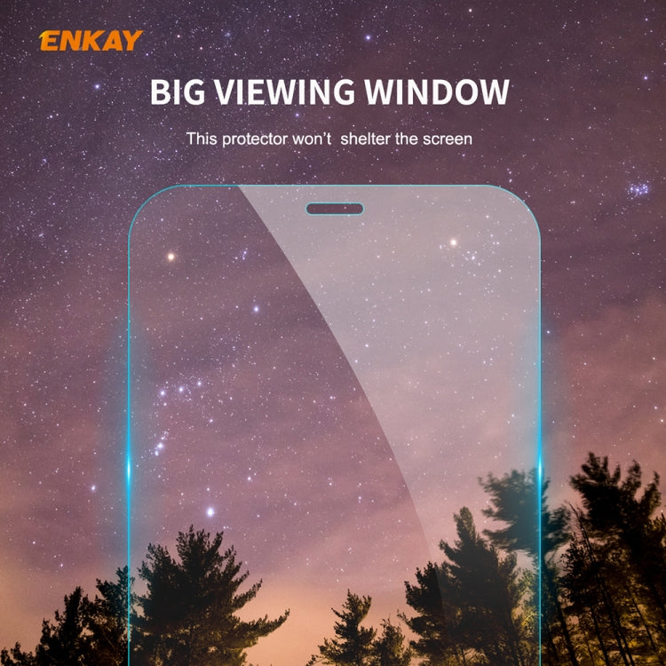 For iPhone 11 Pro Hat-Prince ENKAY ENK-PC0382 2 in 1 Ultra-thin Solid Color TPU Slim CaseSoft Cover + 0.26mm 9H 2.5D Tempered Glass Protector Film