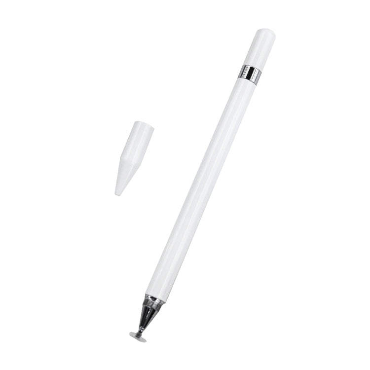Imitation Porcelain 2 in 1 Mobile Phone Touch Screen Capacitive Pen for Apple / Huawei / Xiaomi / Samsung