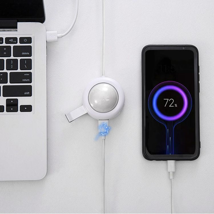 ZS-71702 4 in 1 3 x USB A + 1 x USB-C / Type-C to USB Port Expander Laptop USB HUB(White)