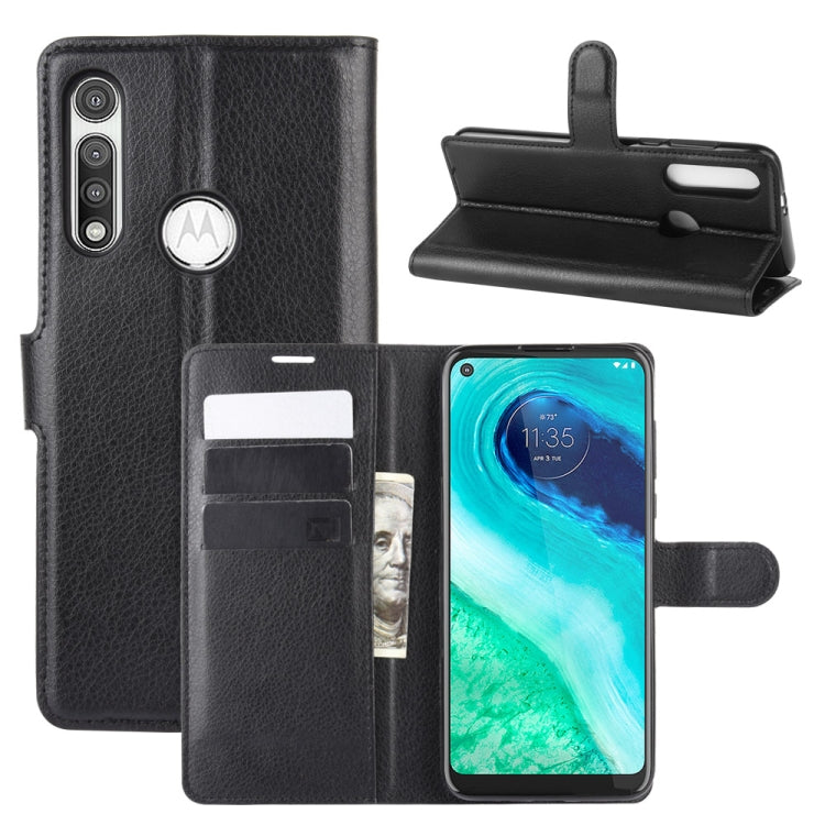 For Motorola Moto G Fast Litchi Texture Horizontal Flip Protective Case with Holder & Card Slots & Wallet