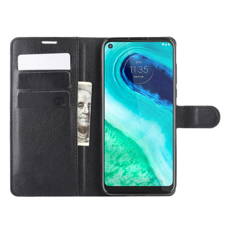 For Motorola Moto G Fast Litchi Texture Horizontal Flip Protective Case with Holder & Card Slots & Wallet
