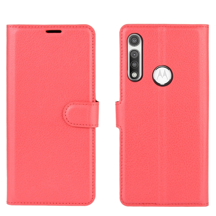 For Motorola Moto G Fast Litchi Texture Horizontal Flip Protective Case with Holder & Card Slots & Wallet