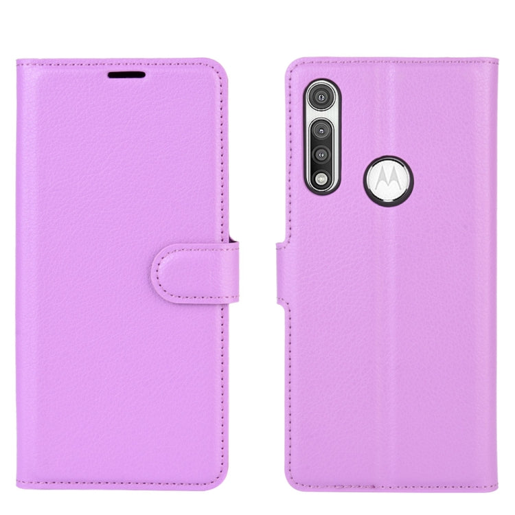 For Motorola Moto G Fast Litchi Texture Horizontal Flip Protective Case with Holder & Card Slots & Wallet
