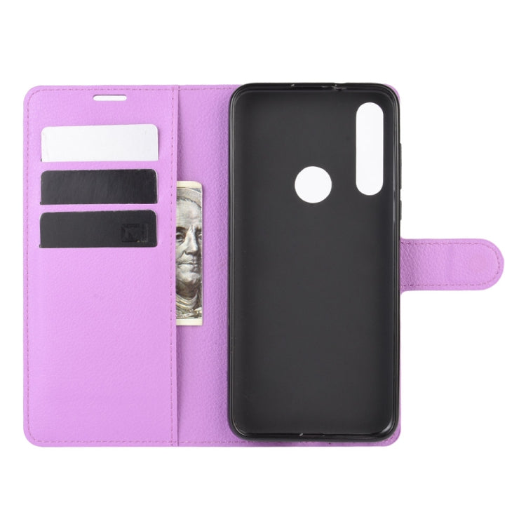 For Motorola Moto G Fast Litchi Texture Horizontal Flip Protective Case with Holder & Card Slots & Wallet
