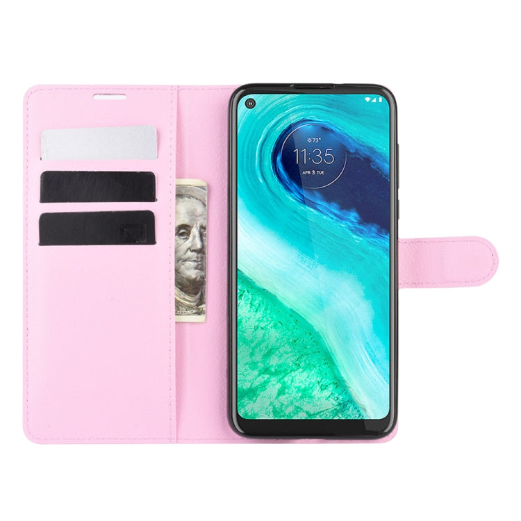 For Motorola Moto G Fast Litchi Texture Horizontal Flip Protective Case with Holder & Card Slots & Wallet
