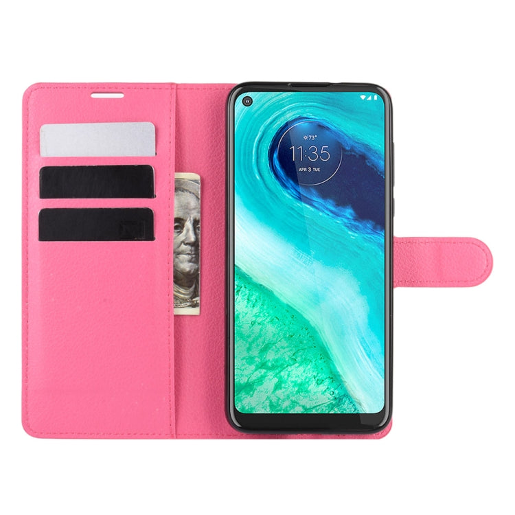 For Motorola Moto G Fast Litchi Texture Horizontal Flip Protective Case with Holder & Card Slots & Wallet