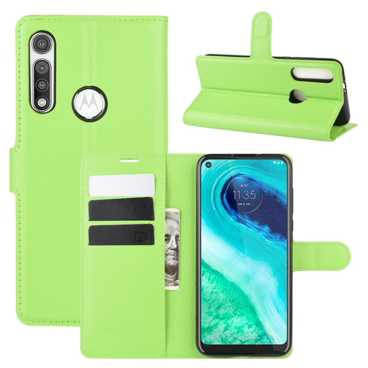 For Motorola Moto G Fast Litchi Texture Horizontal Flip Protective Case with Holder & Card Slots & Wallet
