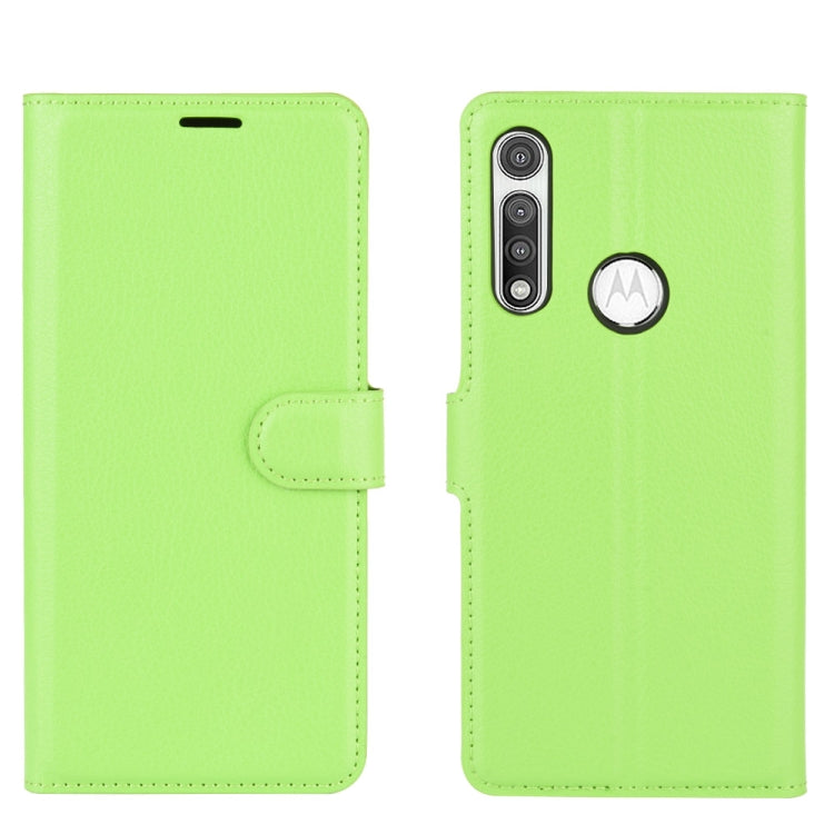 For Motorola Moto G Fast Litchi Texture Horizontal Flip Protective Case with Holder & Card Slots & Wallet