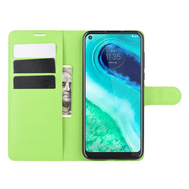 For Motorola Moto G Fast Litchi Texture Horizontal Flip Protective Case with Holder & Card Slots & Wallet