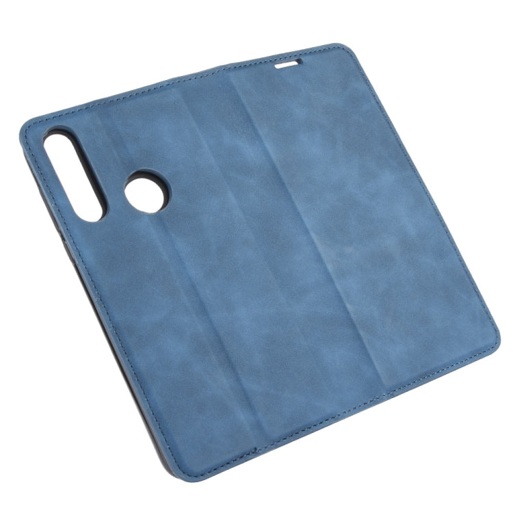 For Motorola Moto G Fast Retro-skin Business Magnetic Suction Leather Case with Holder & Card Slots & Wallet