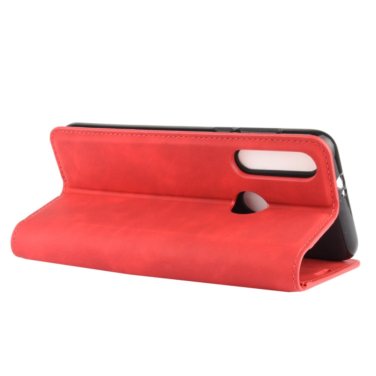 For Motorola Moto G Fast Retro-skin Business Magnetic Suction Leather Case with Holder & Card Slots & Wallet