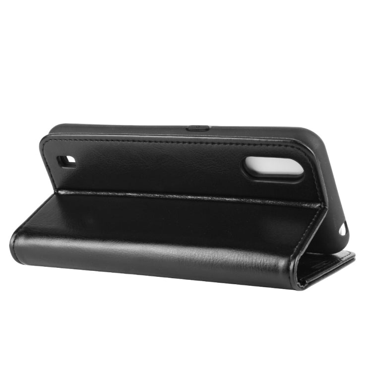 For Samsung Galaxy M01 R64 Texture Single Horizontal Flip Protective Case with Holder & Card Slots & Wallet& Photo Frame