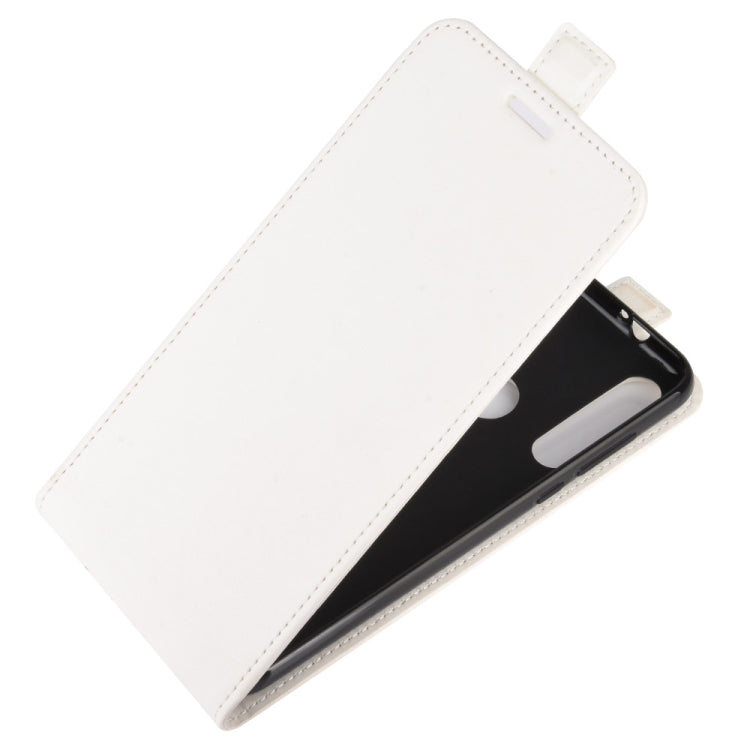 For Motorola Moto G Fast R64 Texture Single Vertical Flip Leather Protective Case with Card Slots & Photo Frame