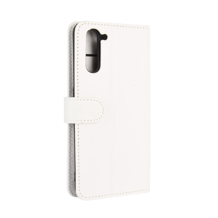 For OPPO Reno 3A (Japanese Version) R64 Texture Single Horizontal Flip Protective Case with Holder & Card Slots & Wallet & Photo Frame