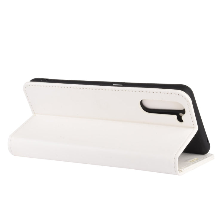 For OPPO Reno 3A (Japanese Version) R64 Texture Single Horizontal Flip Protective Case with Holder & Card Slots & Wallet & Photo Frame