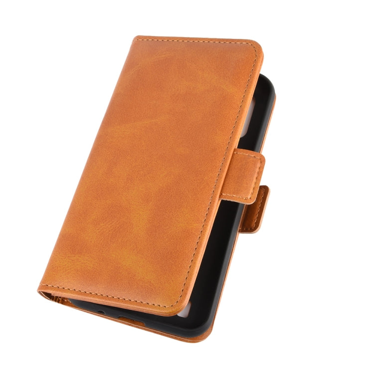 For Samsung Galaxy M01 Dual-side Magnetic Buckle Horizontal Flip Leather Case with Holder & Card Slots & Wallet