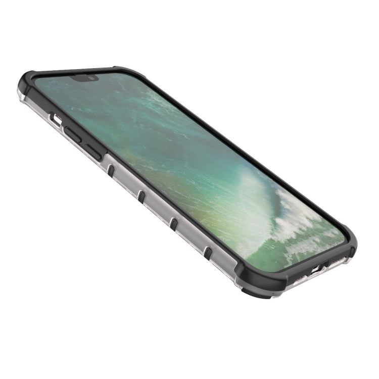 For iPhone 12 mini Shockproof Honeycomb PC + TPU Case