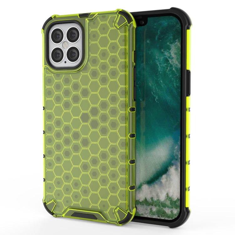 For iPhone 12 mini Shockproof Honeycomb PC + TPU Case
