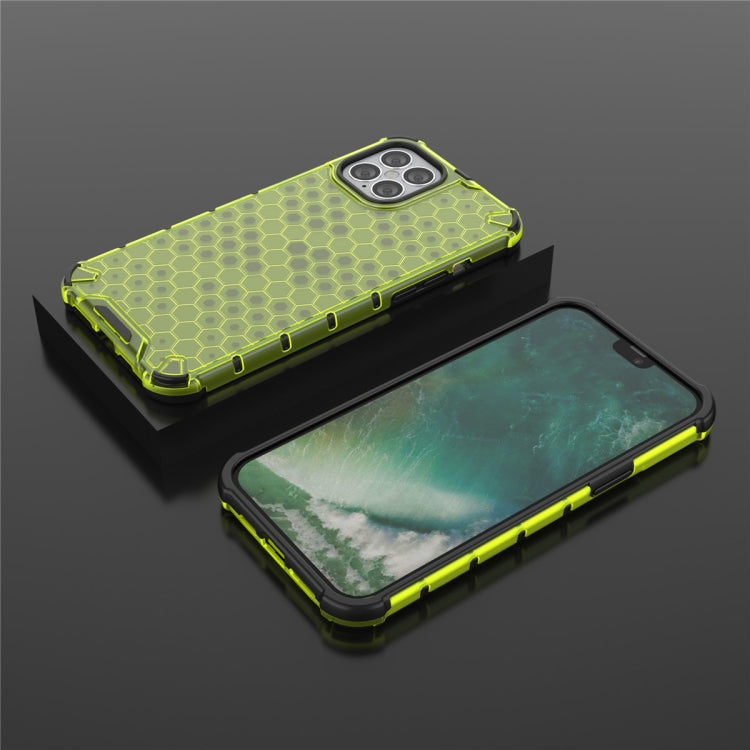 For iPhone 12 mini Shockproof Honeycomb PC + TPU Case