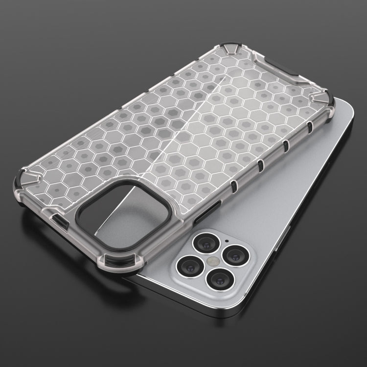 For iPhone 12 mini Shockproof Honeycomb PC + TPU Case