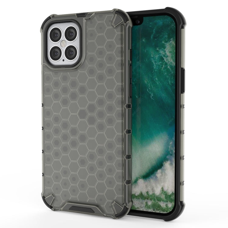 For iPhone 12 mini Shockproof Honeycomb PC + TPU Case