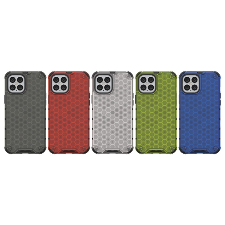 For iPhone 12 mini Shockproof Honeycomb PC + TPU Case