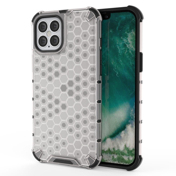 For iPhone 12 mini Shockproof Honeycomb PC + TPU Case
