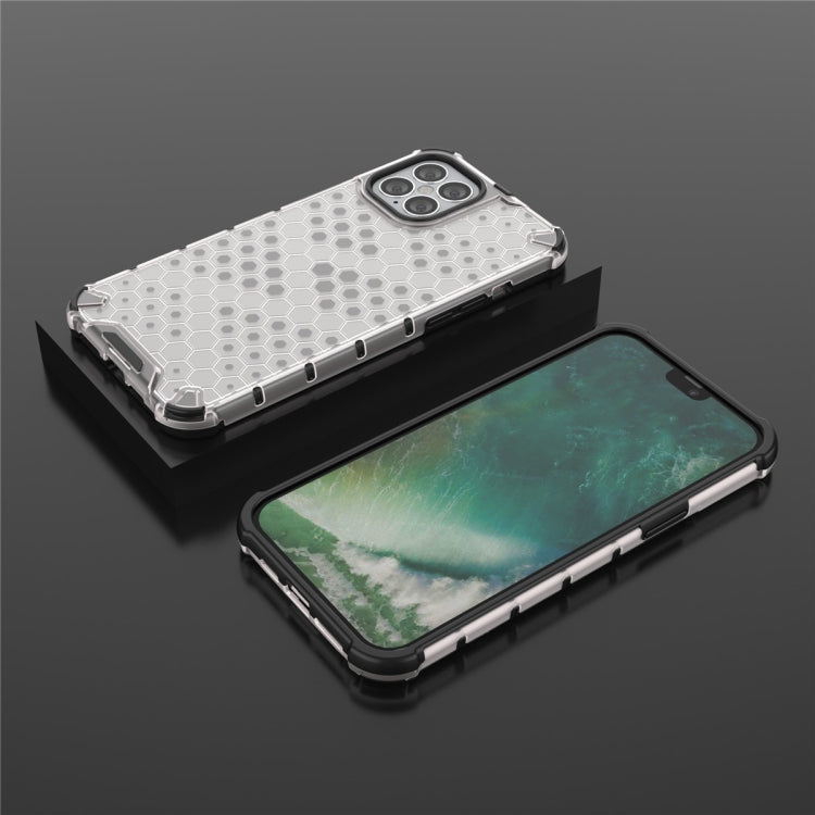 For iPhone 12 mini Shockproof Honeycomb PC + TPU Case