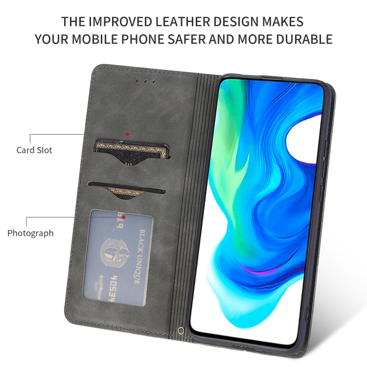 For Redmi K30 Pro / K30 Pro Zoom / Poco F2 Pro Retro Skin Feel Business Magnetic Horizontal Flip Leather Case