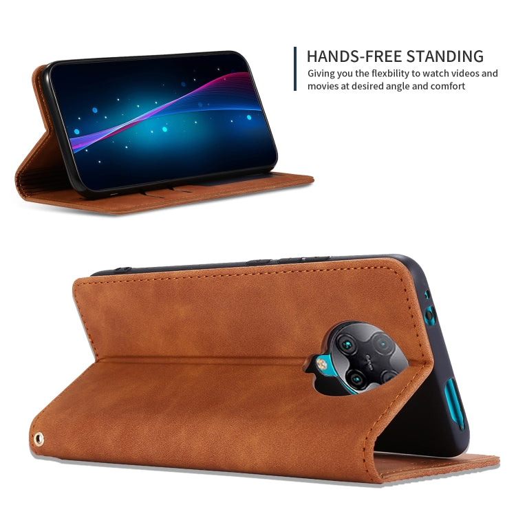 For Redmi K30 Pro / K30 Pro Zoom / Poco F2 Pro Retro Skin Feel Business Magnetic Horizontal Flip Leather Case