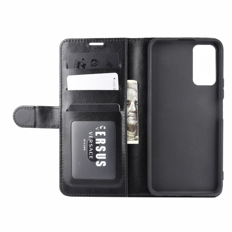 For Huawei Honor 30 lite/Honor 30 Youth R64 Texture Single Horizontal Flip Protective Case with Holder & Card Slots & Wallet& Photo Frame