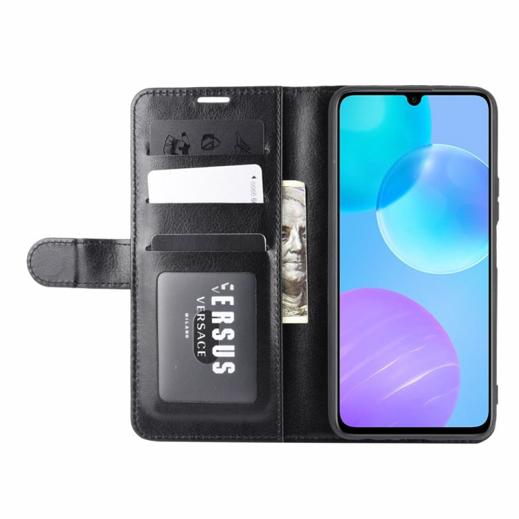 For Huawei Honor 30 lite/Honor 30 Youth R64 Texture Single Horizontal Flip Protective Case with Holder & Card Slots & Wallet& Photo Frame