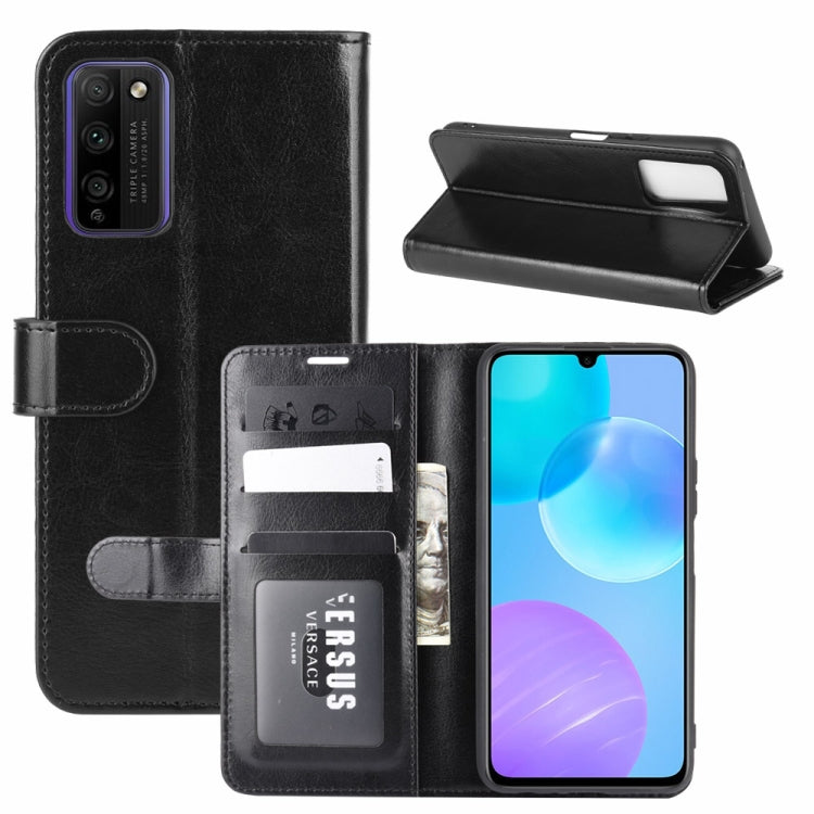For Huawei Honor 30 lite/Honor 30 Youth R64 Texture Single Horizontal Flip Protective Case with Holder & Card Slots & Wallet& Photo Frame