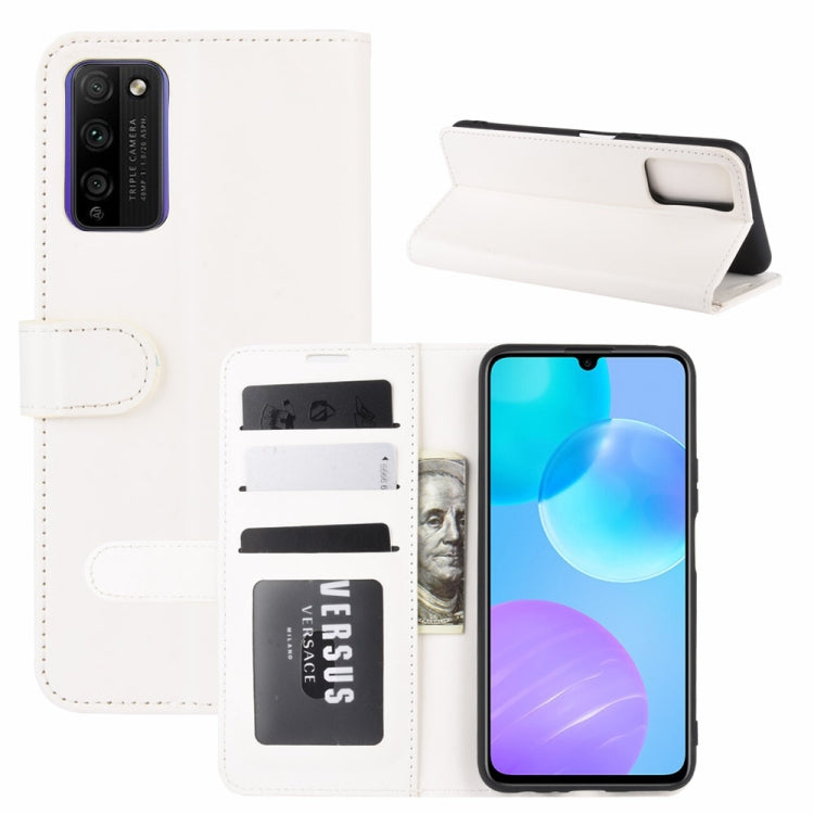 For Huawei Honor 30 lite/Honor 30 Youth R64 Texture Single Horizontal Flip Protective Case with Holder & Card Slots & Wallet& Photo Frame