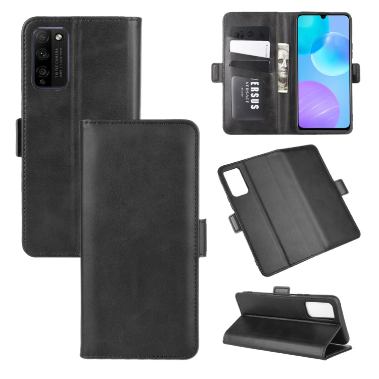 For Huawei Honor 30 lite/Honor 30 Youth Dual-side Magnetic Buckle Horizontal Flip Leather Case with Holder & Card Slots & Wallet