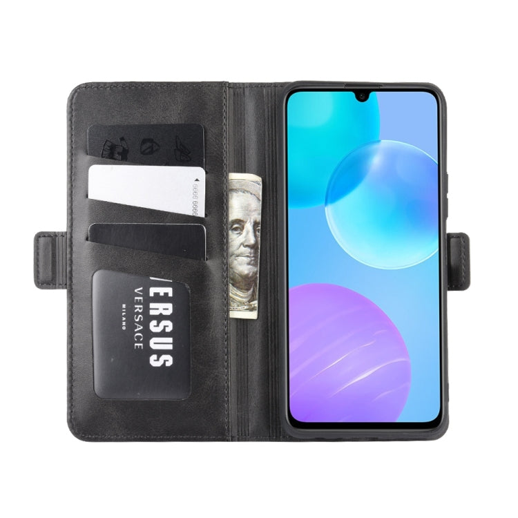 For Huawei Honor 30 lite/Honor 30 Youth Dual-side Magnetic Buckle Horizontal Flip Leather Case with Holder & Card Slots & Wallet