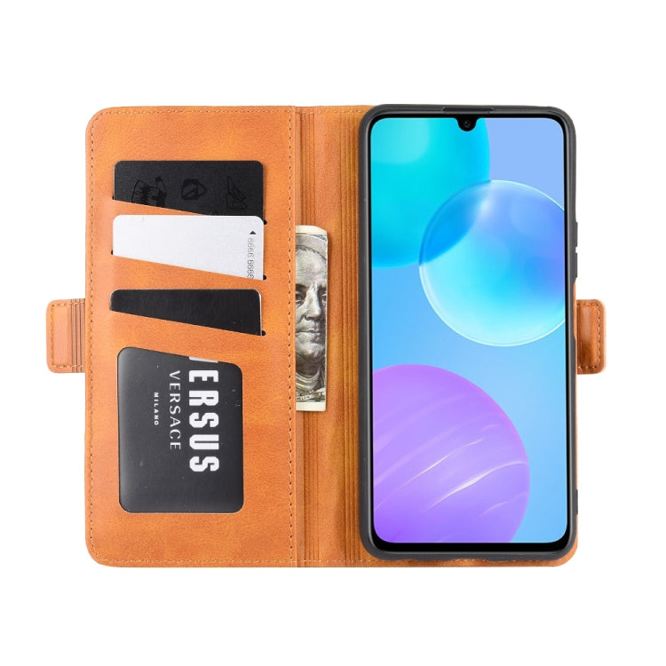 For Huawei Honor 30 lite/Honor 30 Youth Dual-side Magnetic Buckle Horizontal Flip Leather Case with Holder & Card Slots & Wallet