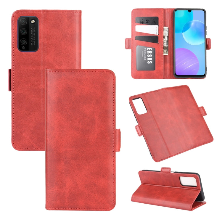 For Huawei Honor 30 lite/Honor 30 Youth Dual-side Magnetic Buckle Horizontal Flip Leather Case with Holder & Card Slots & Wallet