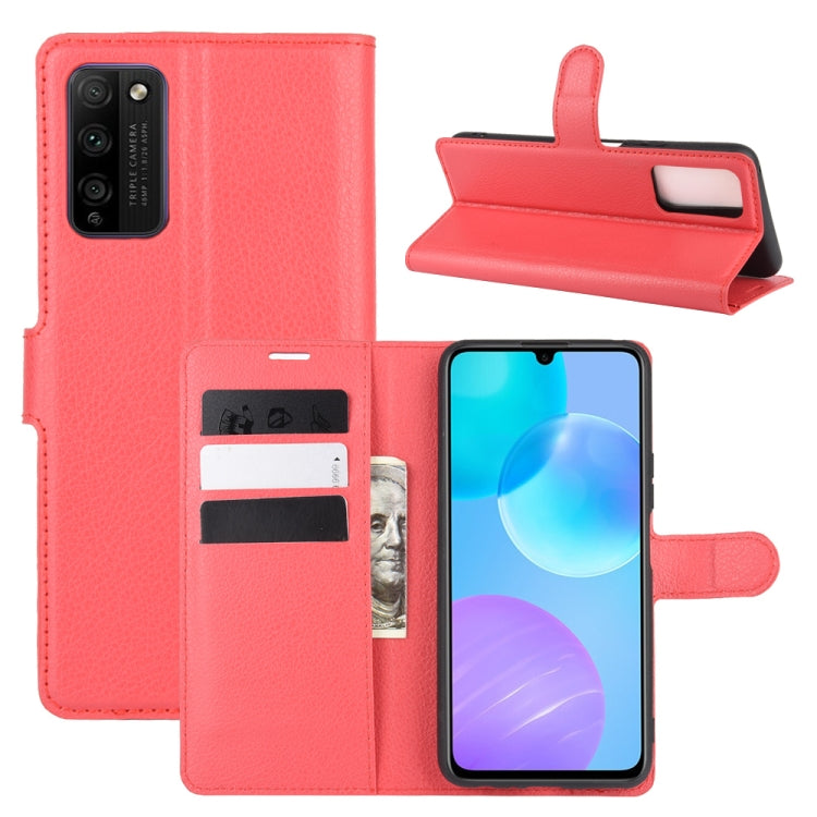 For Huawei Honor 30 lite/Honor 30 Youth Litchi Texture Horizontal Flip Protective Case with Holder & Card Slots & Wallet