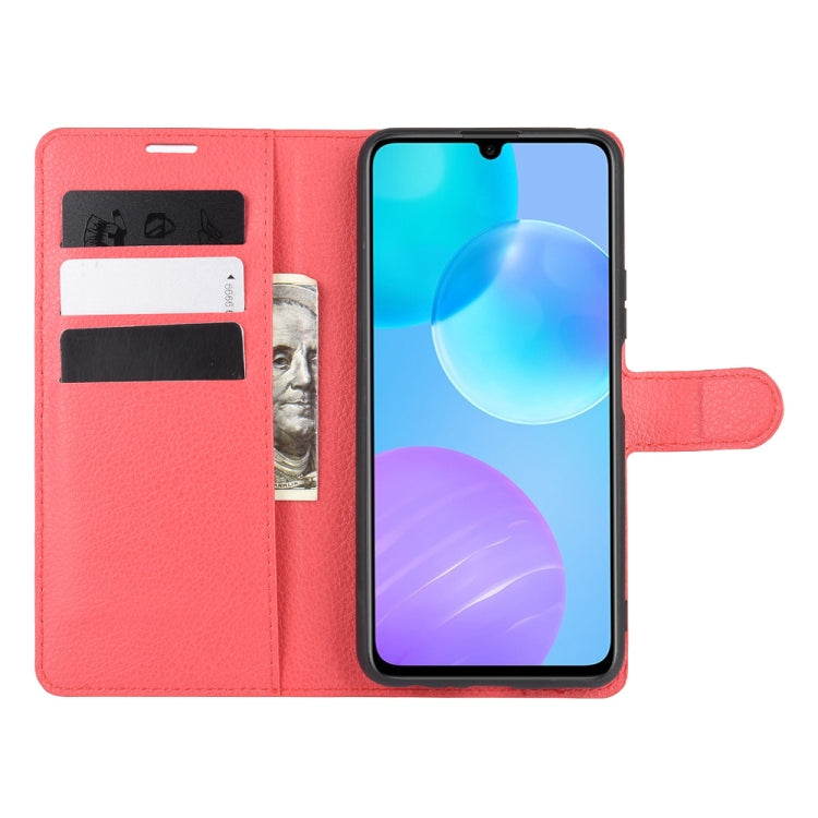 For Huawei Honor 30 lite/Honor 30 Youth Litchi Texture Horizontal Flip Protective Case with Holder & Card Slots & Wallet