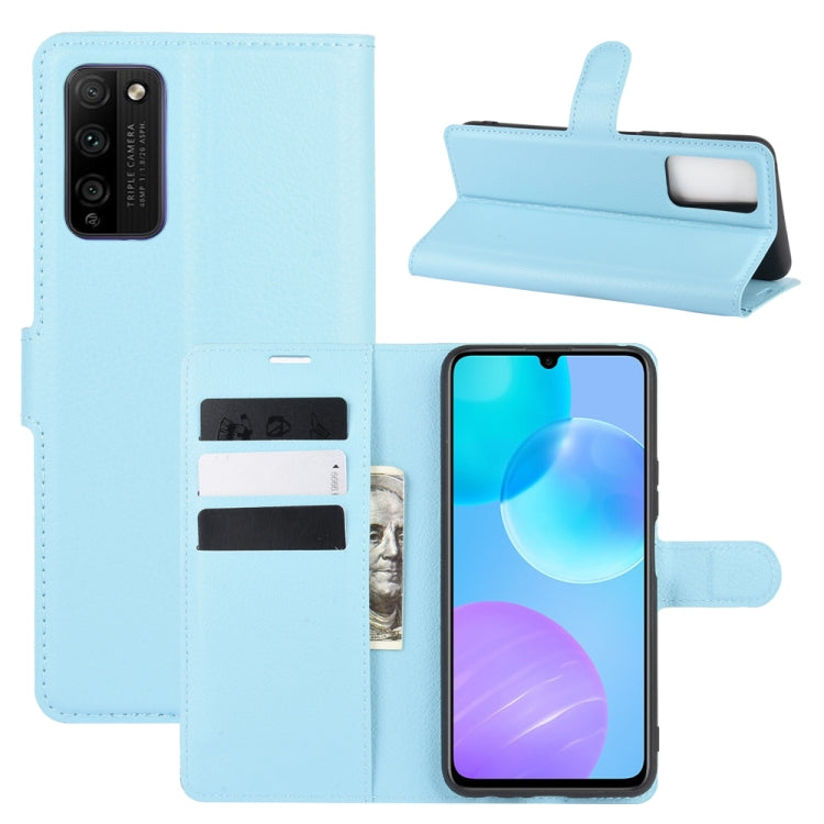 For Huawei Honor 30 lite/Honor 30 Youth Litchi Texture Horizontal Flip Protective Case with Holder & Card Slots & Wallet