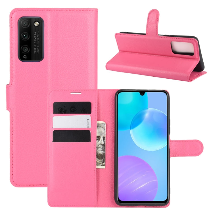 For Huawei Honor 30 lite/Honor 30 Youth Litchi Texture Horizontal Flip Protective Case with Holder & Card Slots & Wallet
