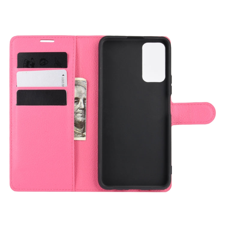 For Huawei Honor 30 lite/Honor 30 Youth Litchi Texture Horizontal Flip Protective Case with Holder & Card Slots & Wallet