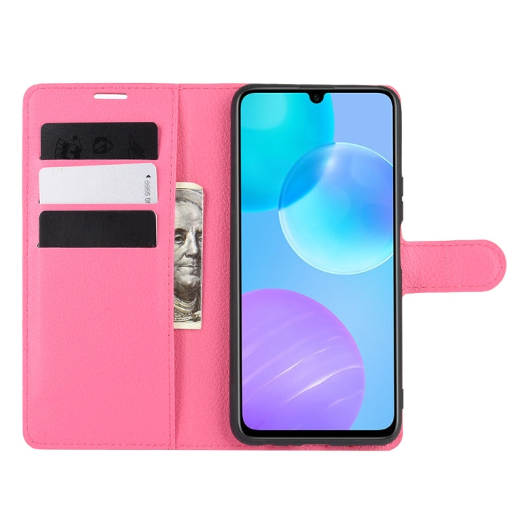 For Huawei Honor 30 lite/Honor 30 Youth Litchi Texture Horizontal Flip Protective Case with Holder & Card Slots & Wallet