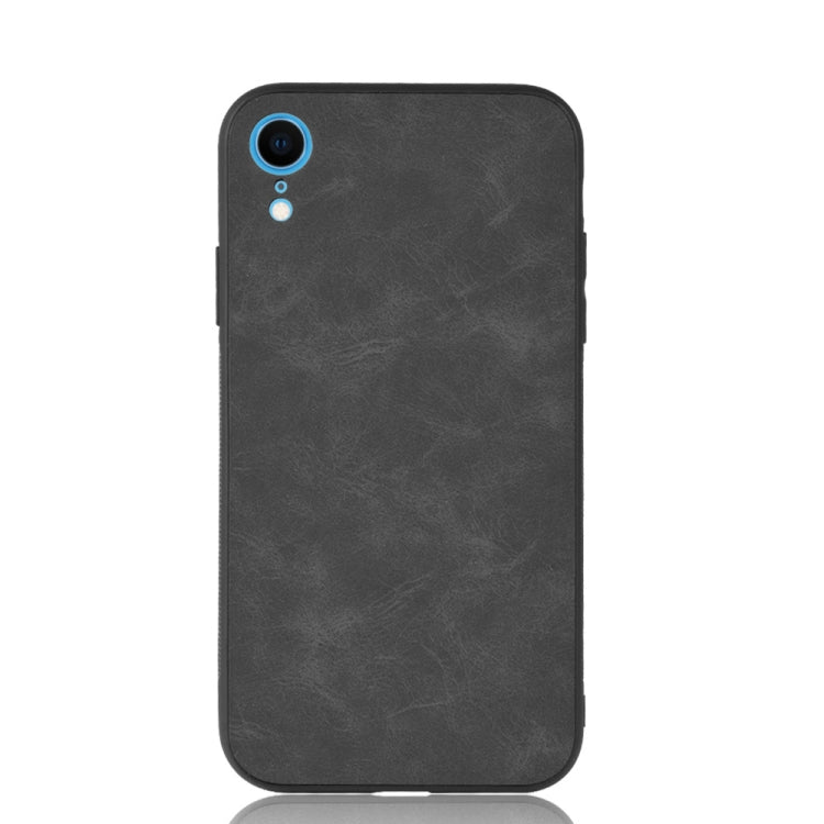 For iPhone XR Shockproof Sheep Skin PC + PU + TPU Case