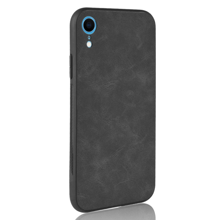 For iPhone XR Shockproof Sheep Skin PC + PU + TPU Case